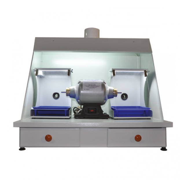 РМШП СОНИС - рабочее место для шлифовки и полировки (со шлифмашиной 3.147 и двумя боксами 3.247) | Сонис (Россия)