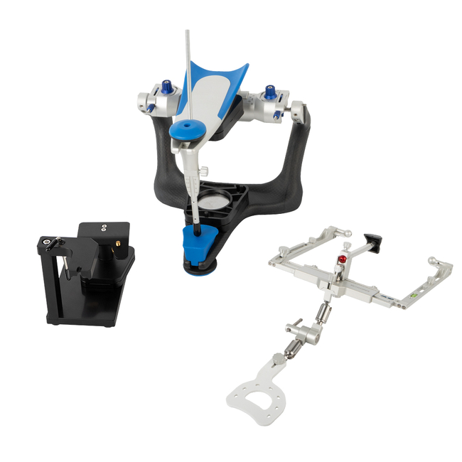 CR full set - артикулятор, цвет корпуса голубой, в комплекте с лицевой дугой, аналог Amann Girbach | Wuhan Guanmei Dental Medical Equipment (Китай)