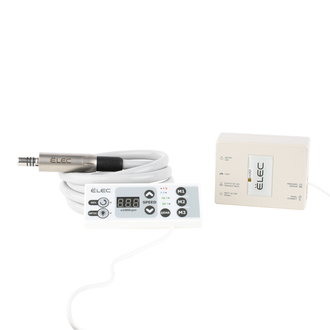 EL-B40L - встраиваемый бесщеточный микромотор с оптикой, в комплекте с блоком ELEC-LED и выносным пультом управления | Micro NX (Ю. Корея)