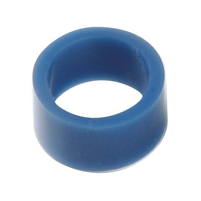 Маркировочное кольцо для инструментов, синее, размер L, 8 мм, силикон, 10 шт. | YDM (Япония)