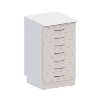 Т7 - тумба напольная на подиуме, 7 выдвижных ящиков | Виталия (Россия)